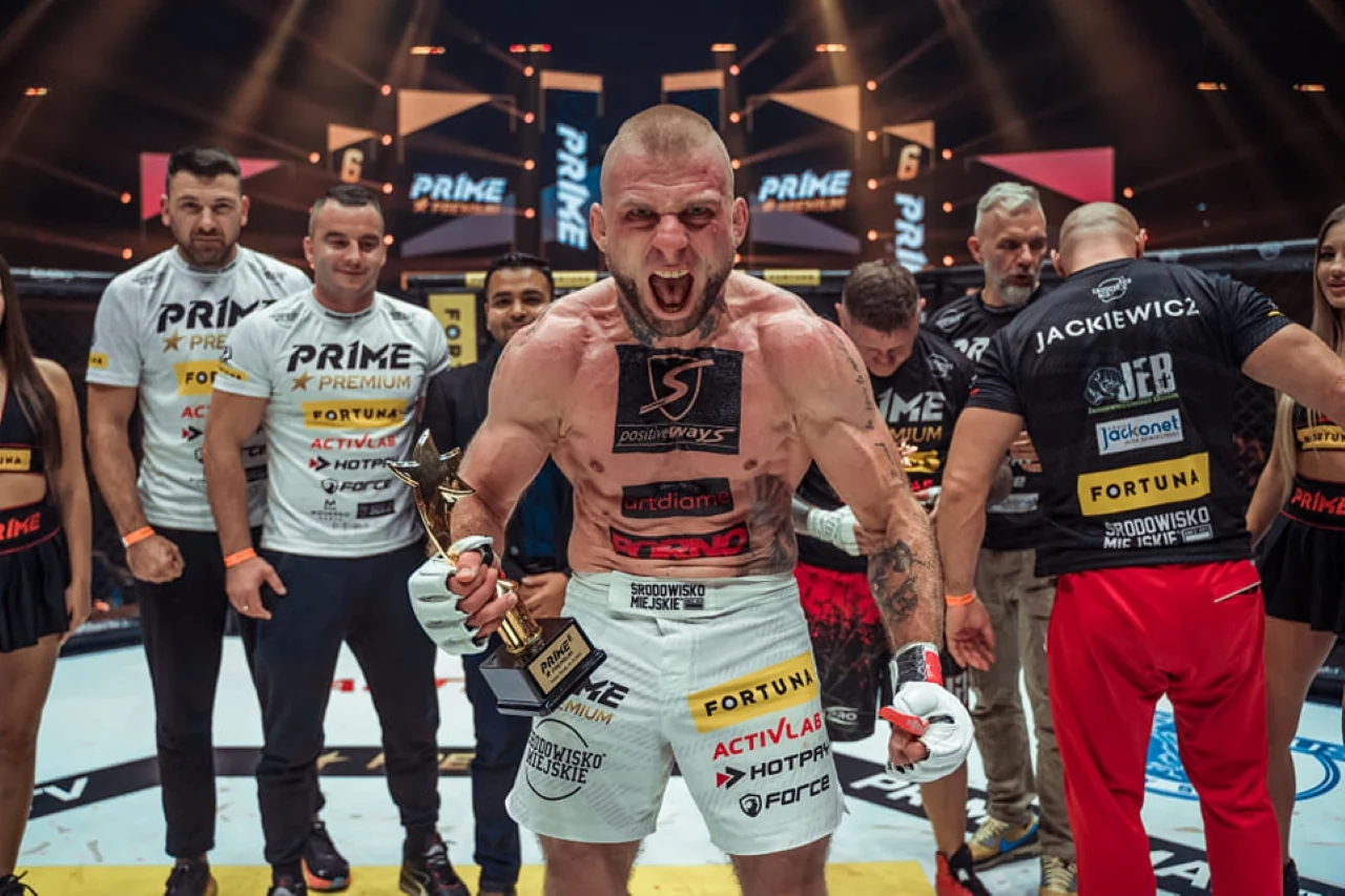 Grzegorz Szulakowski po zwycięstwie